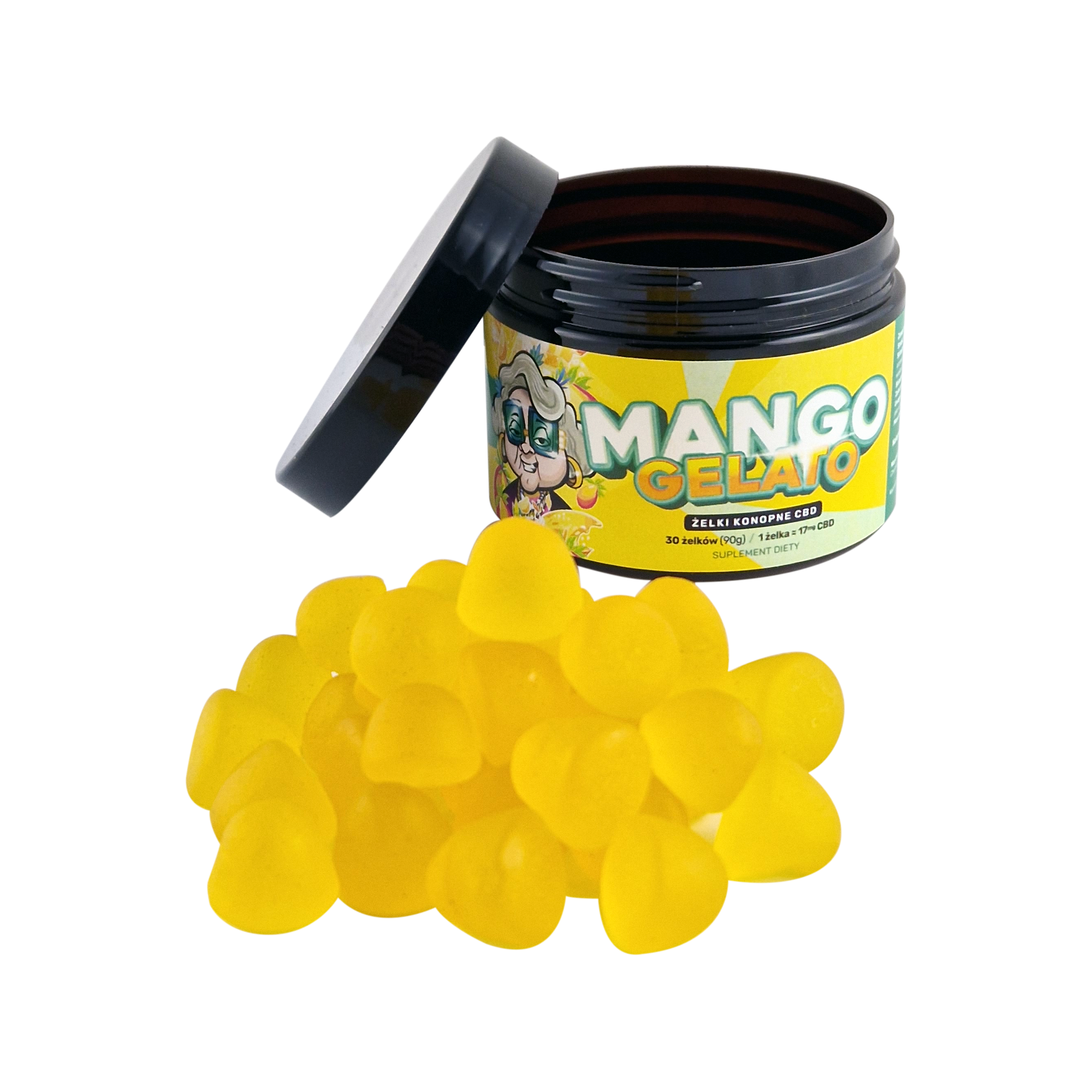 Żelki BABCIA MARYSIA Mango Gelato 500 mg