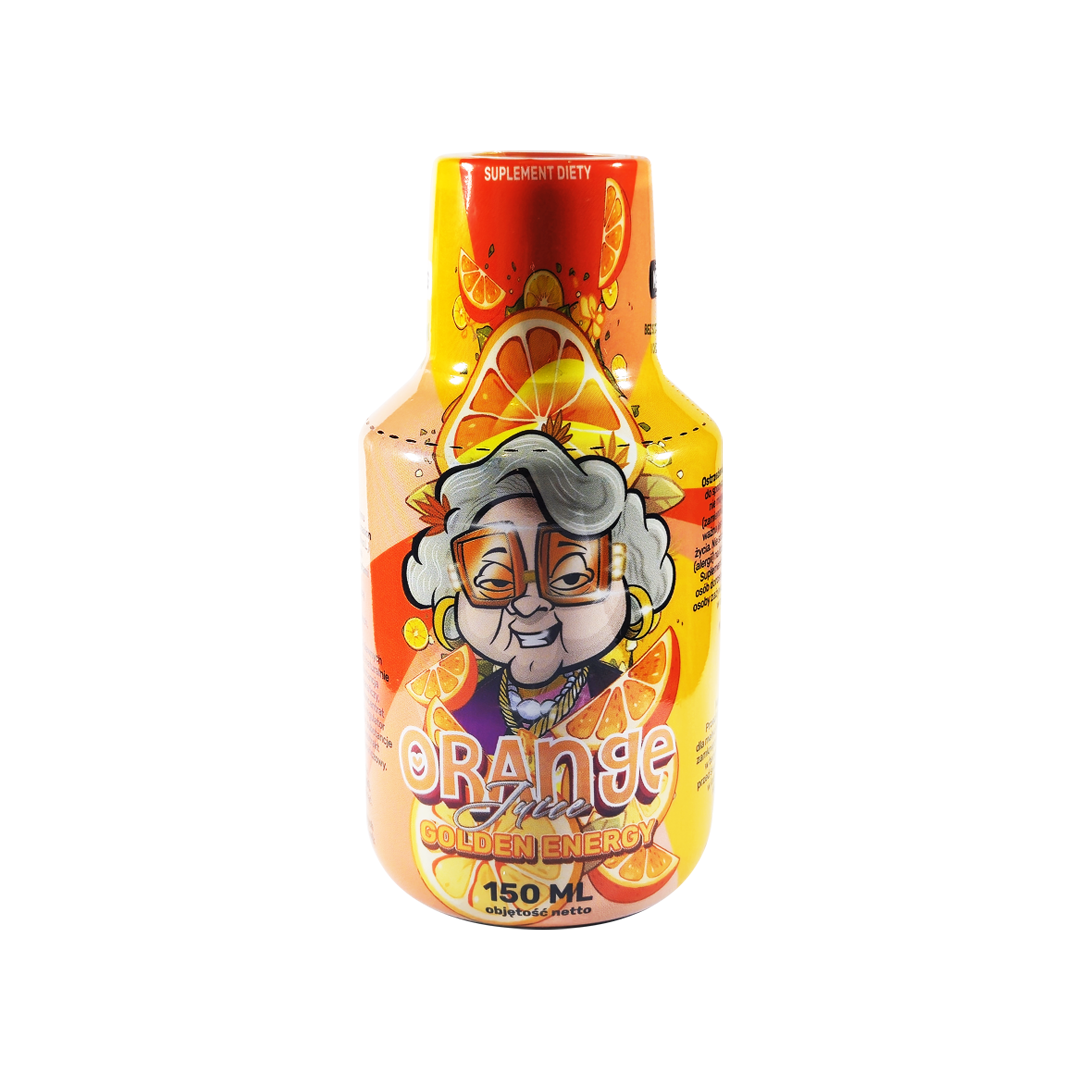Babcia Marysia Orange Juice Golden Energy 150 ml