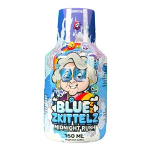 Shot Blue Zkittlez